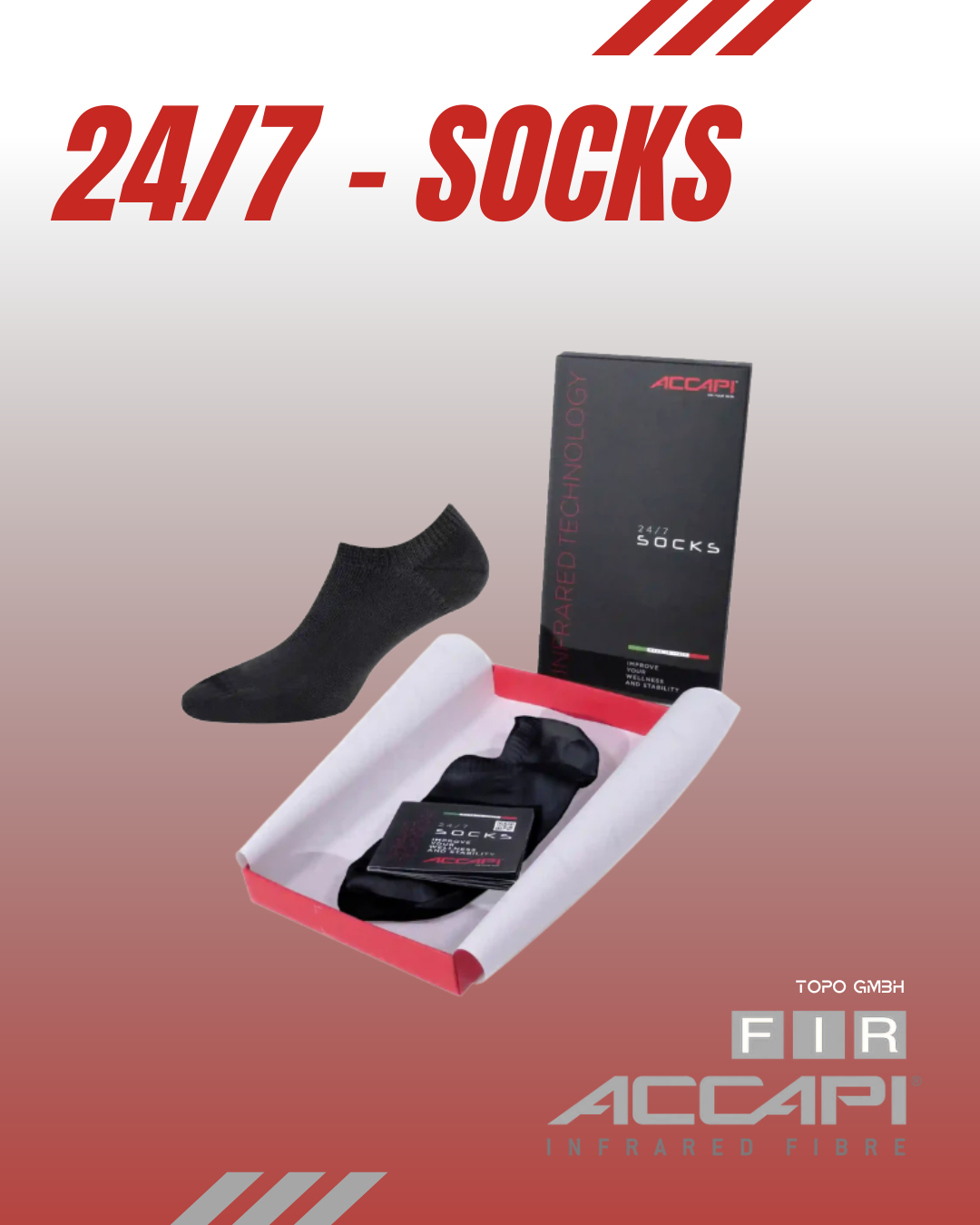 Accapi® FIR 24/7 Ankle-Socks 2 Paar