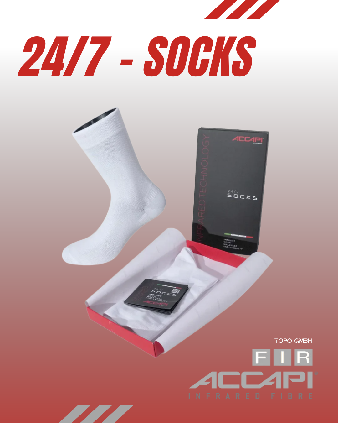 Accapi® FIR 24/7 Crew-Socks